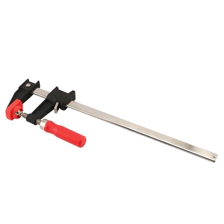 Prime-Line WORKPRO W032028  Steel Bar Clamp, 12-in., Steel Bar w/Diecast Jaws (Single Pack) W032028